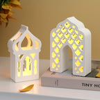 Lampshade - Hollow Silicone Moon Candle Holder