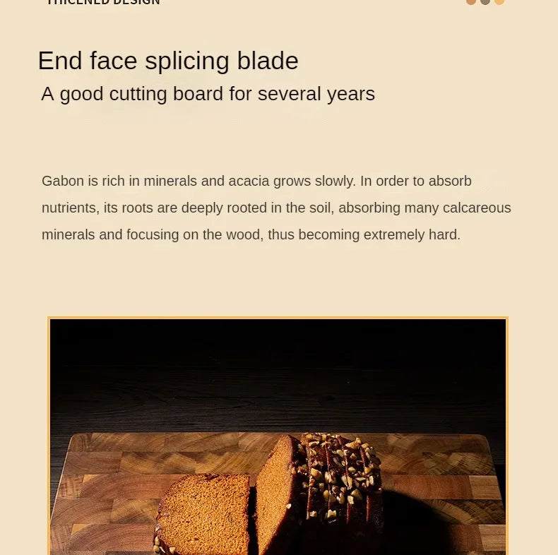 Cutting Board - Double-sided Acacia Wood Large