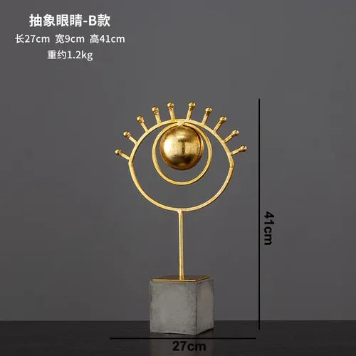 Modern Gymnast Statue - Abstract Figure Desktop