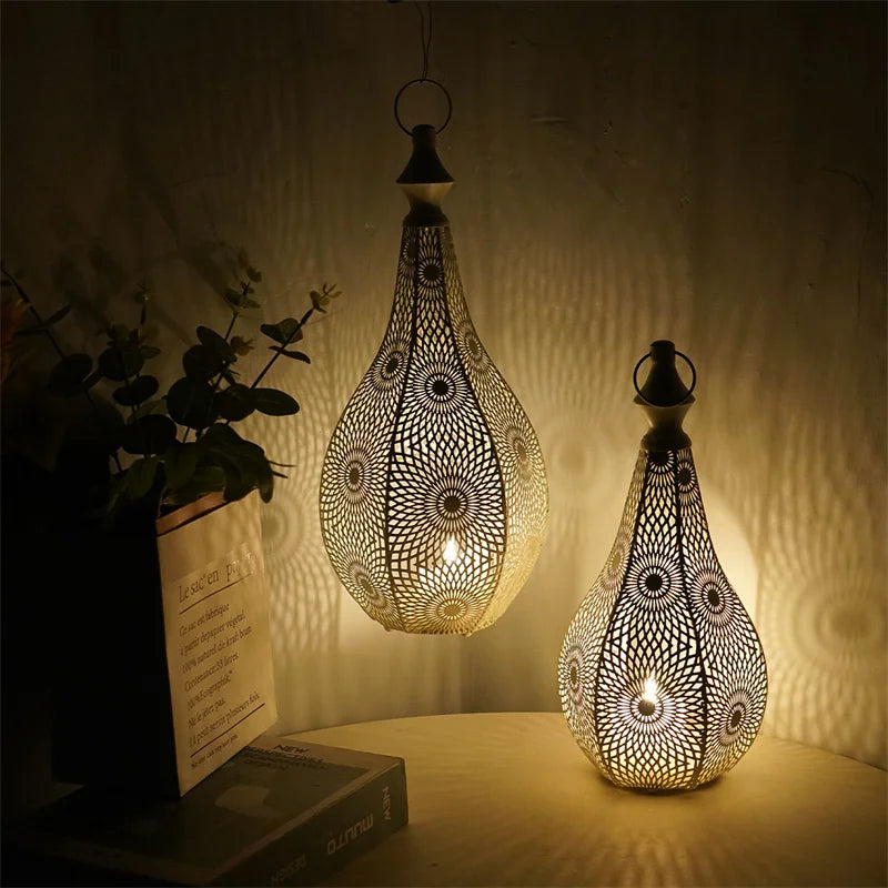 Candle Holder - Moroccan Metal Lantern