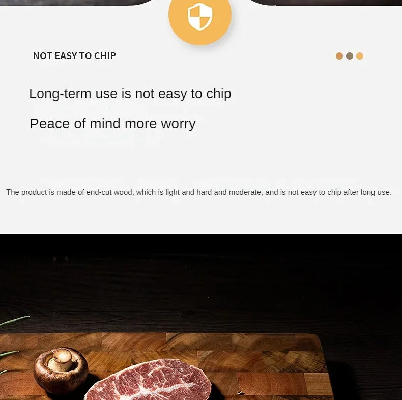 Cutting Board - Double-sided Acacia Wood Large