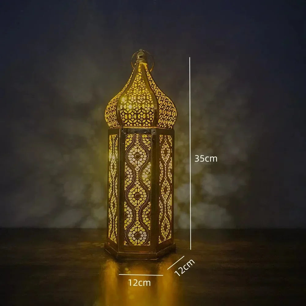 Lantern - LED Metal Ramadan