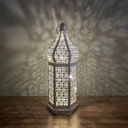 Lantern - LED Iron Moroccan Retro