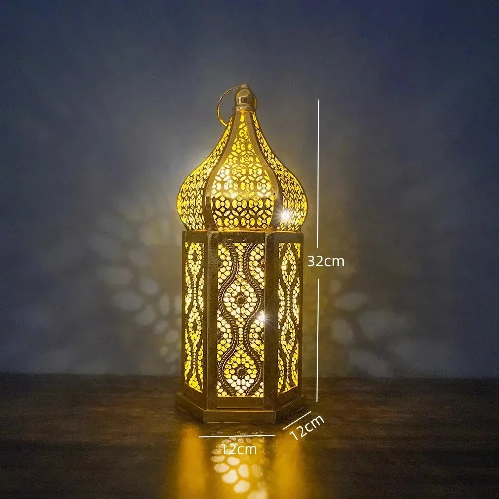 Lantern - LED Metal Ramadan