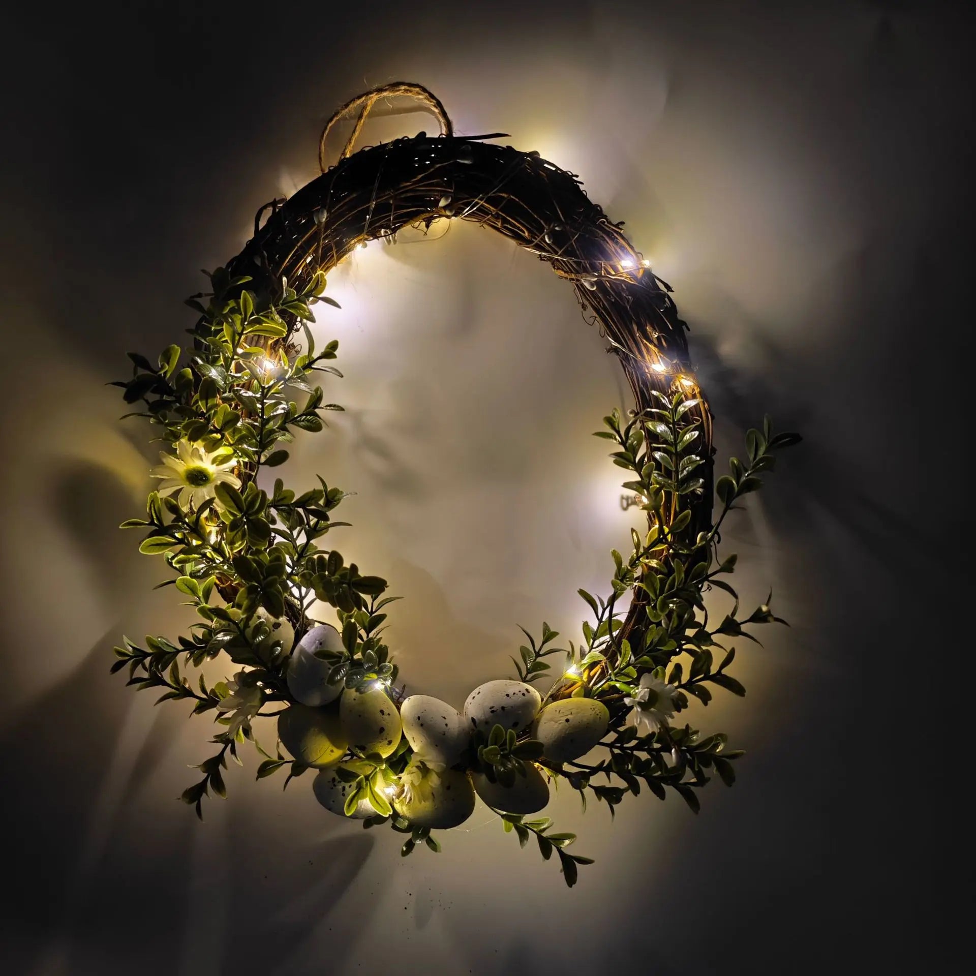 Easter Garland - Creative Egg White Hanging