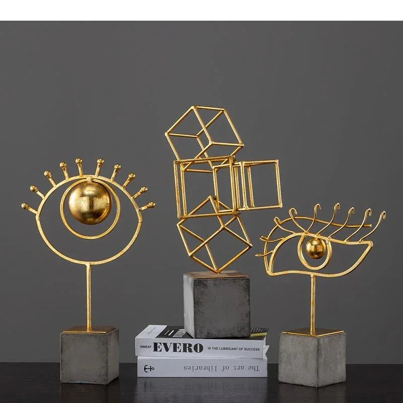 Modern Gymnast Statue - Abstract Figure Desktop