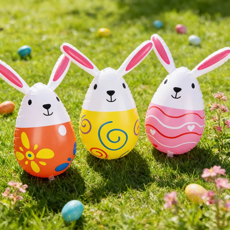 Easter Decor - Colorful Inflatable Set