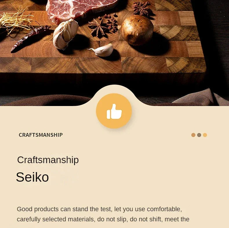 Cutting Board - Double-sided Acacia Wood Large