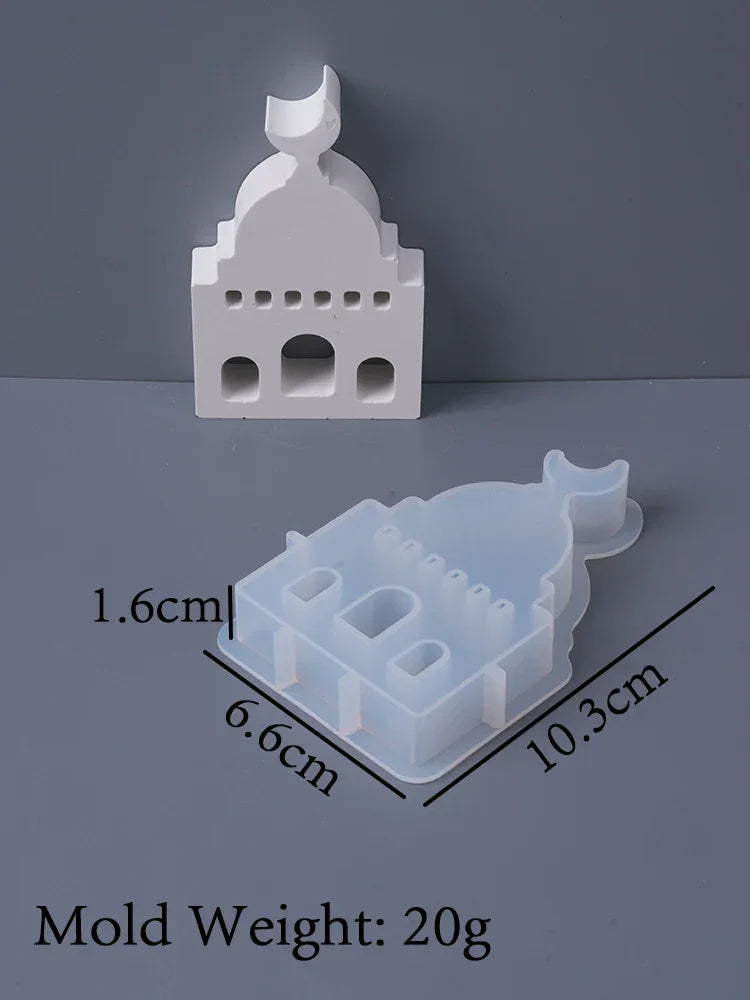 Ornament - Silicone Mosque Shape Hollow