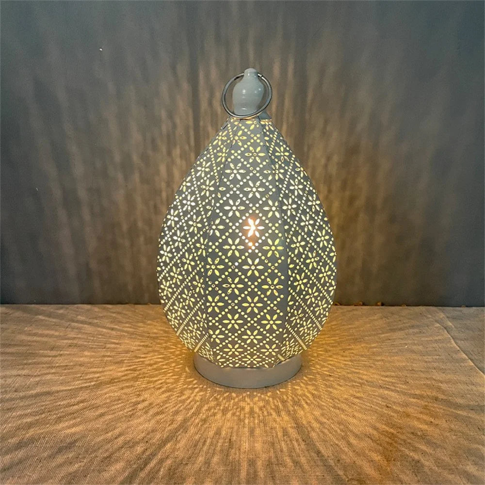 Lantern - Decorative Metal Morocco Tabletop