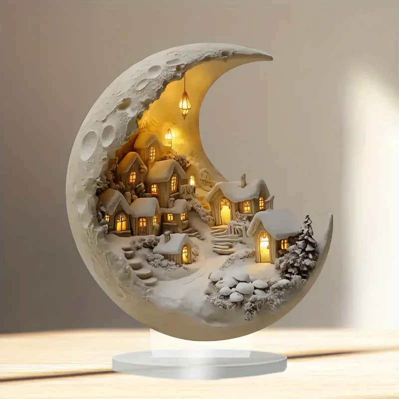 Ornament - 2D Acrylic Moonhouse