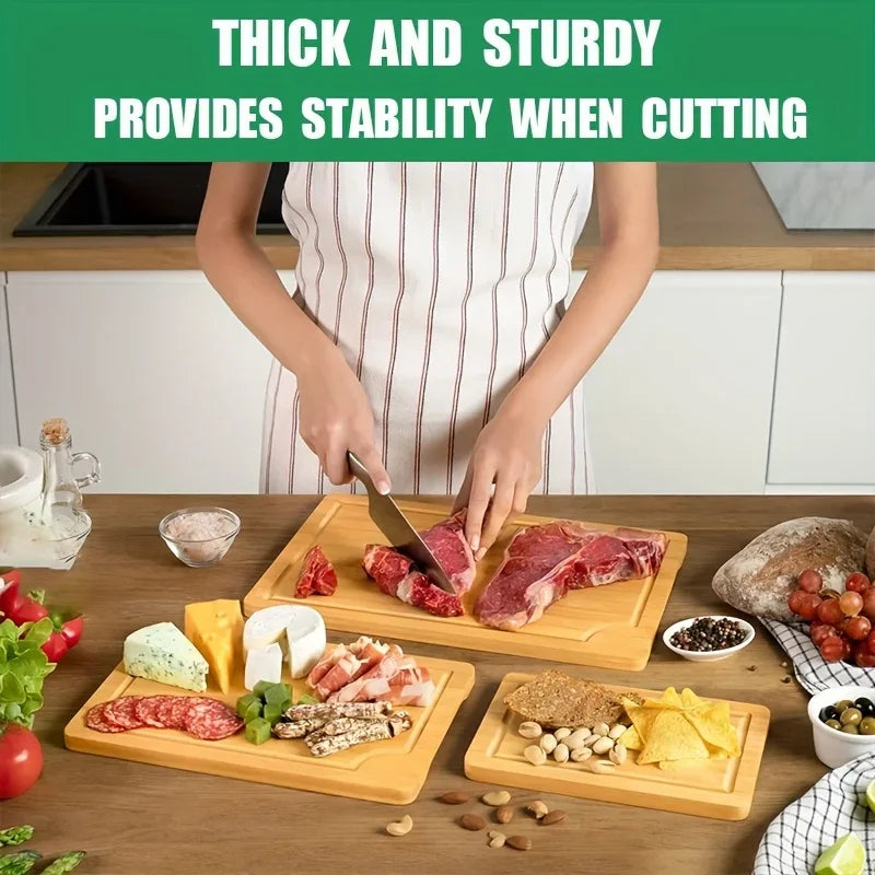 Cutting Board - Thick Wooden Multi-Purpose