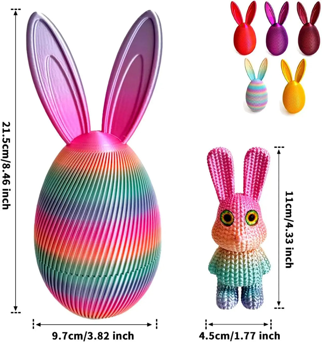 Easter Ornament - Decorative Ceramic Bunny