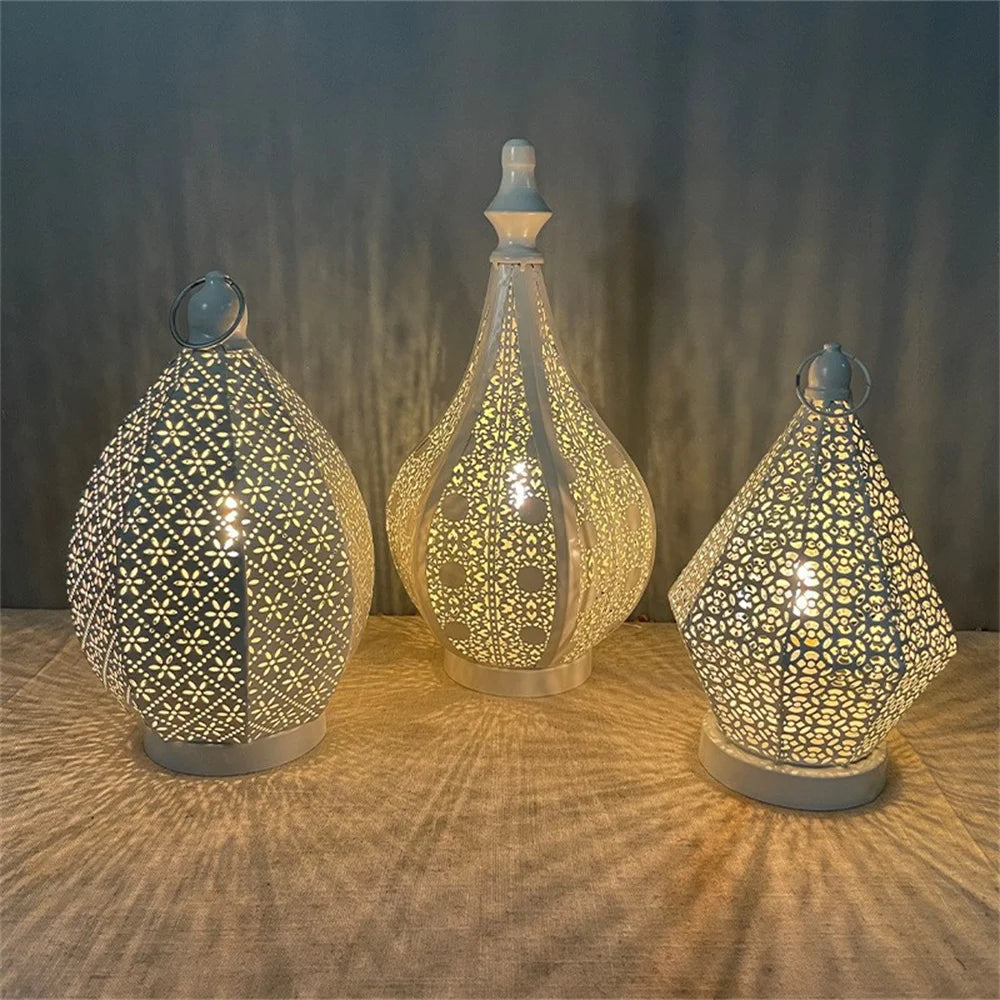 Lantern - Decorative Metal Morocco Tabletop