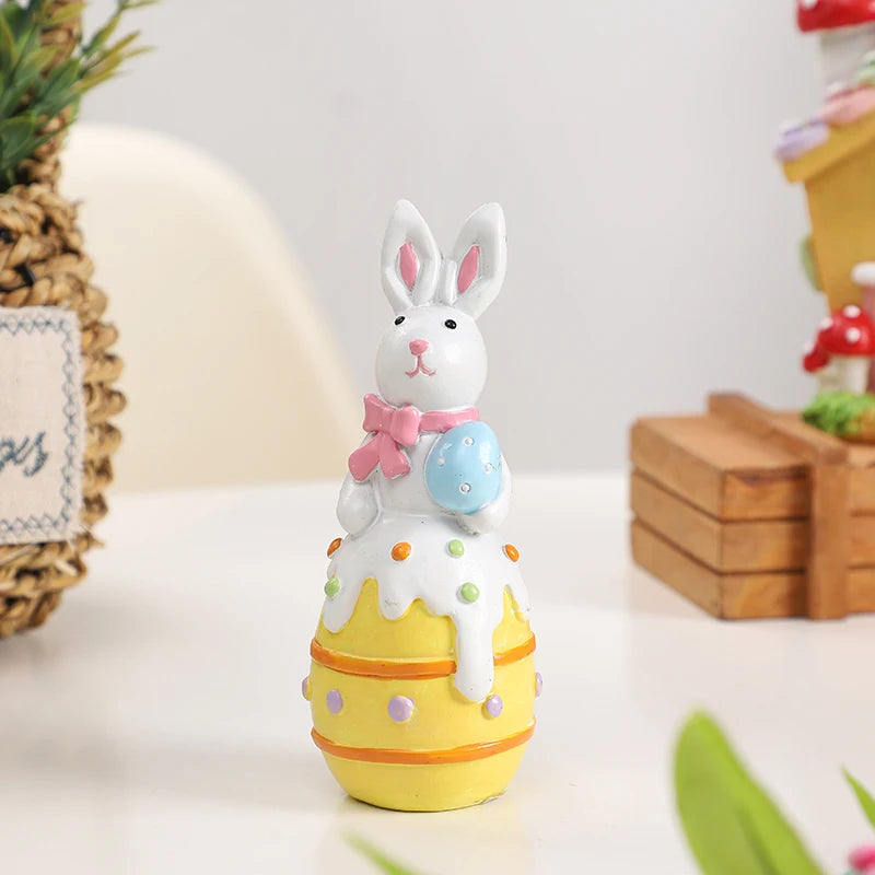 Bunny Decor - Decorative White Statue