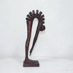 Modern Artistic Bending Human Sculpture
