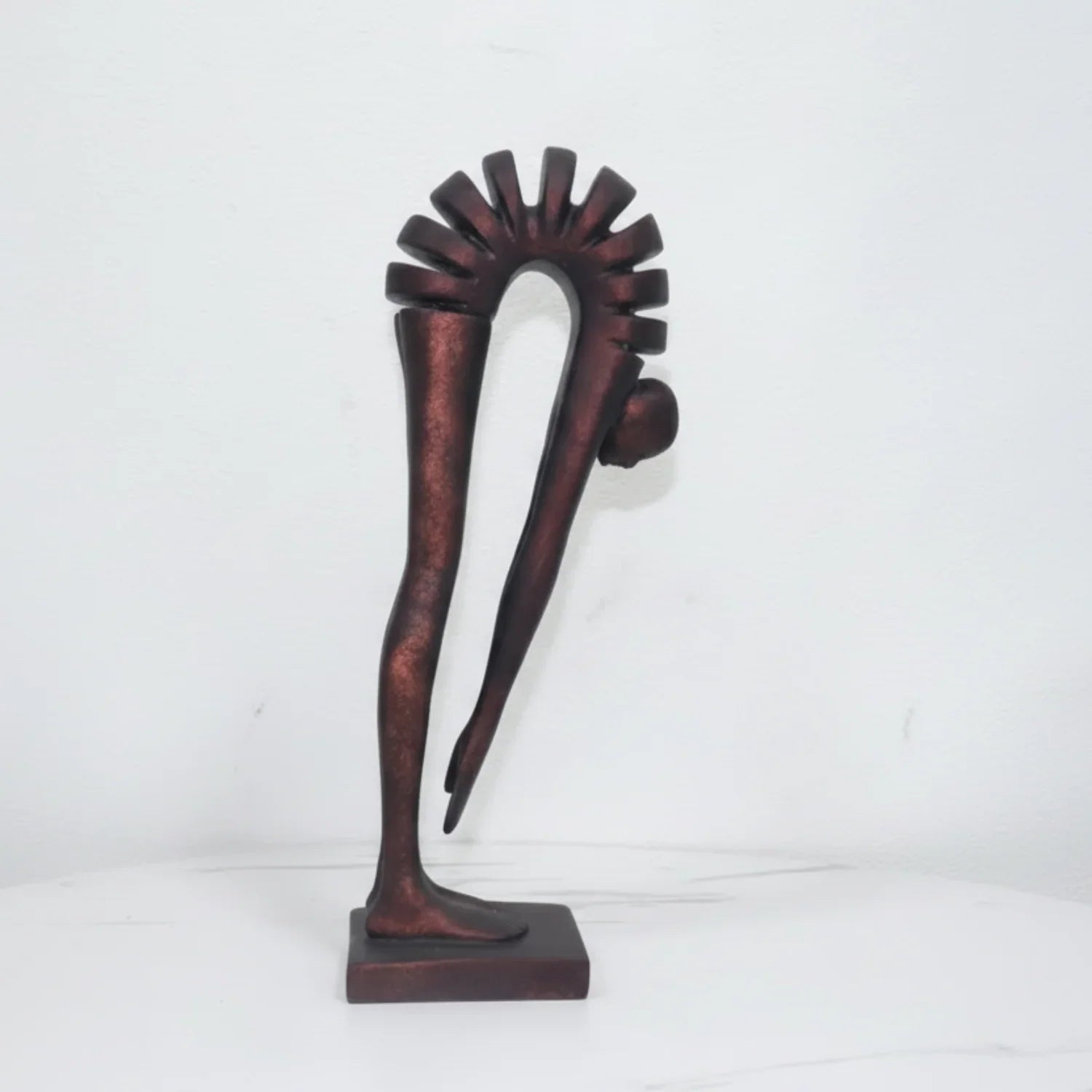 Modern Artistic Bending Human Sculpture