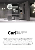 Chandelier - Multi-head Walnut