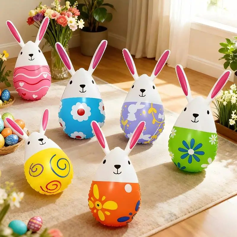 Easter Decor - Colorful Inflatable Set