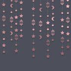 Garland - Glitter Gold Star Streamer