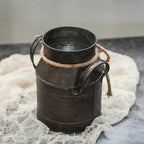 Vase - Decorative Tin Flower Bucket