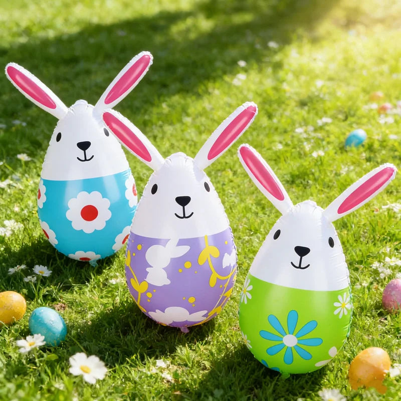 Easter Decor - Colorful Inflatable Set