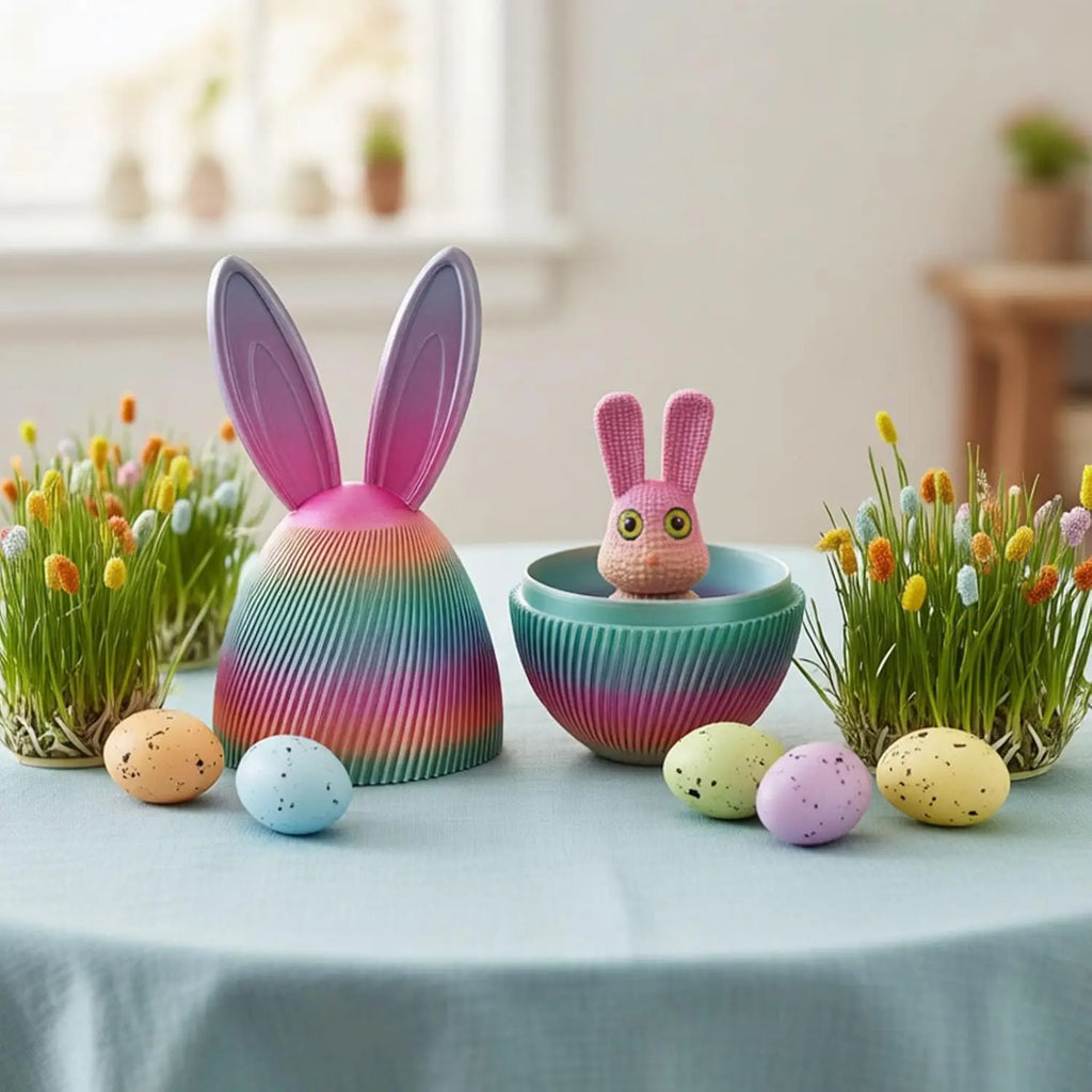 Easter Ornament - Decorative Ceramic Bunny