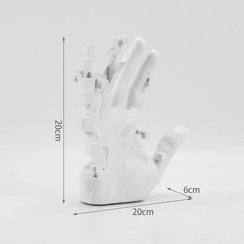 Modern Abstract Sculpture - 20cm Mosaic Figurine