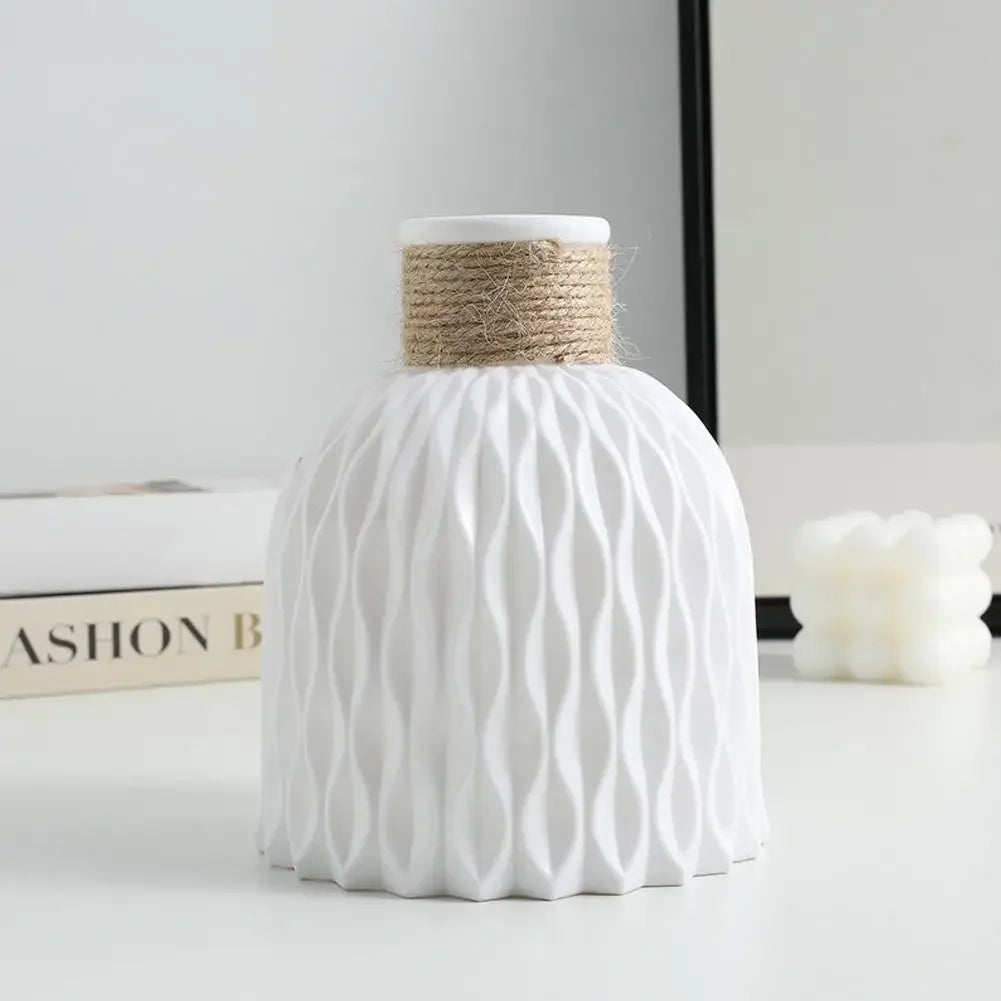 Vase - Decorative Ceramic White