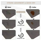 Dish Mat - Minimalist Colorful Rectangular