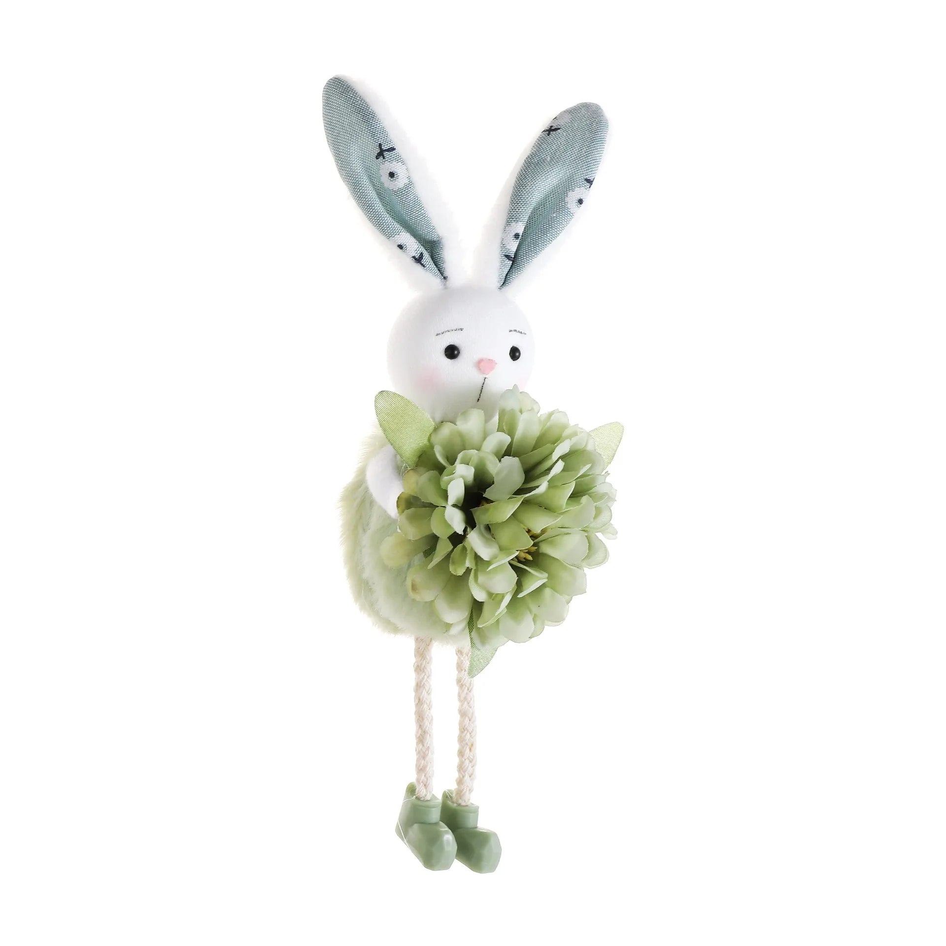 Easter Ornament - Floral Ceramic Mini