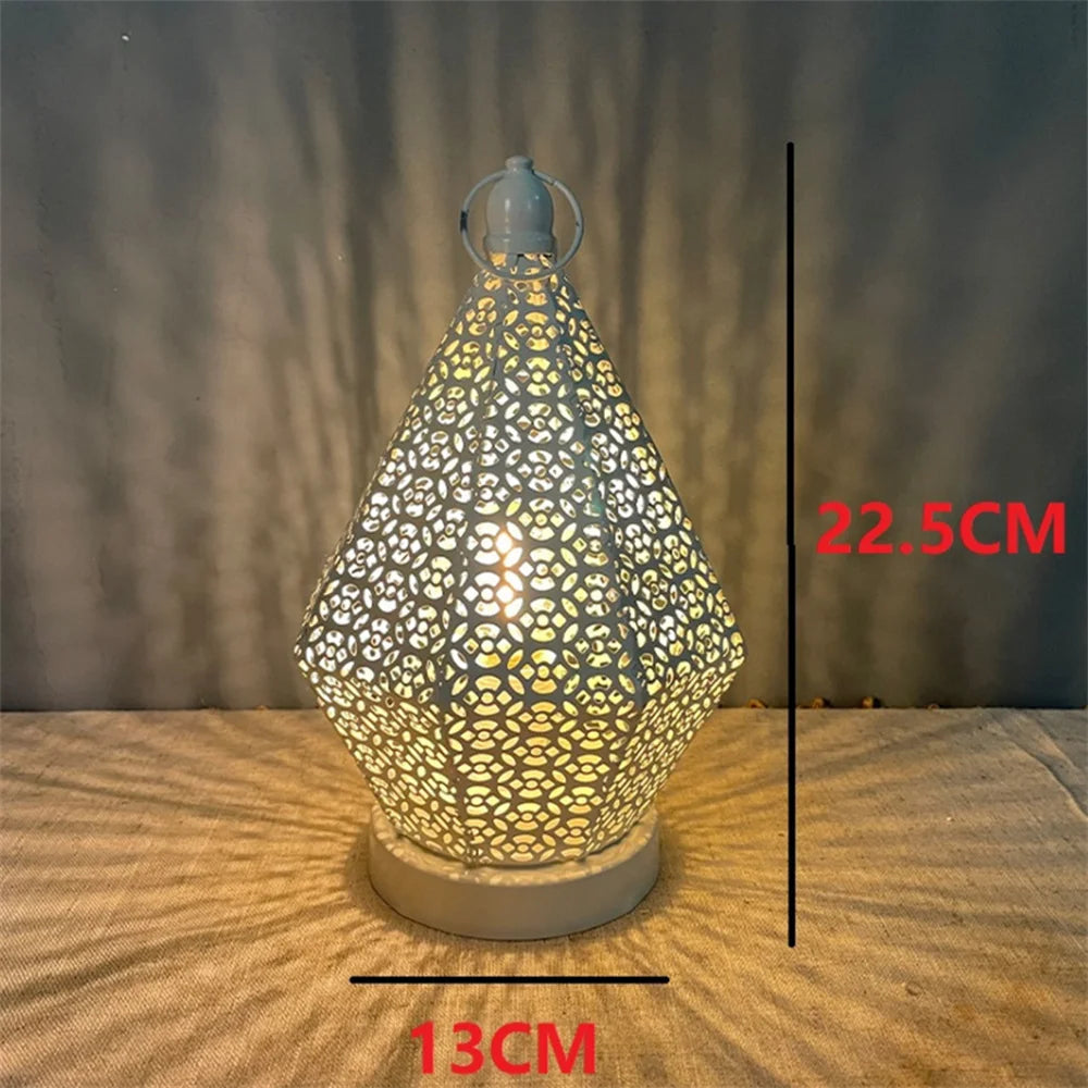Lantern - Decorative Metal Morocco Tabletop