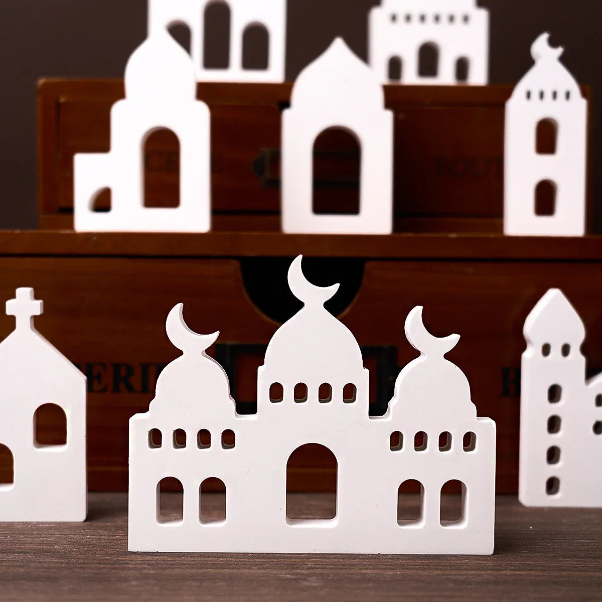 Ornament - Silicone Mosque Shape Hollow