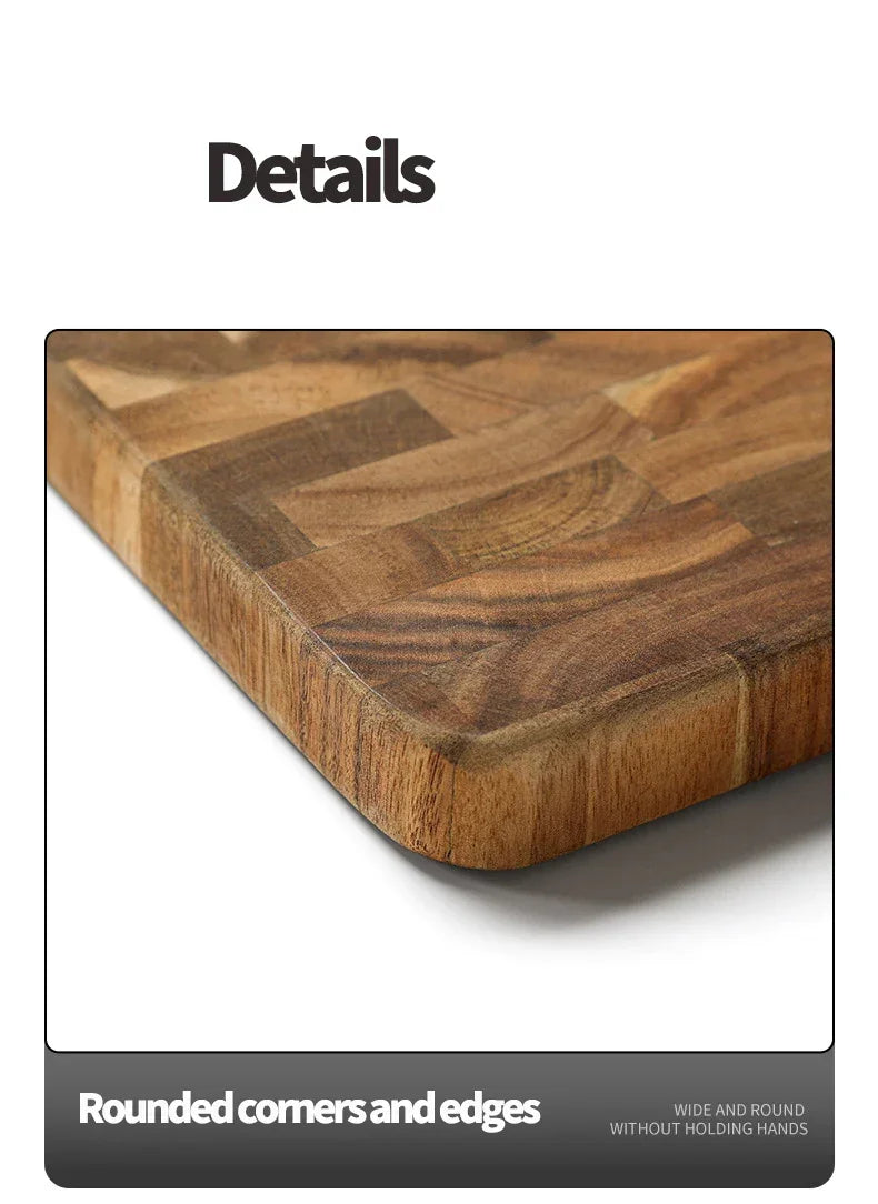 Chopping Board - Antibacterial Acacia Wood Wooden