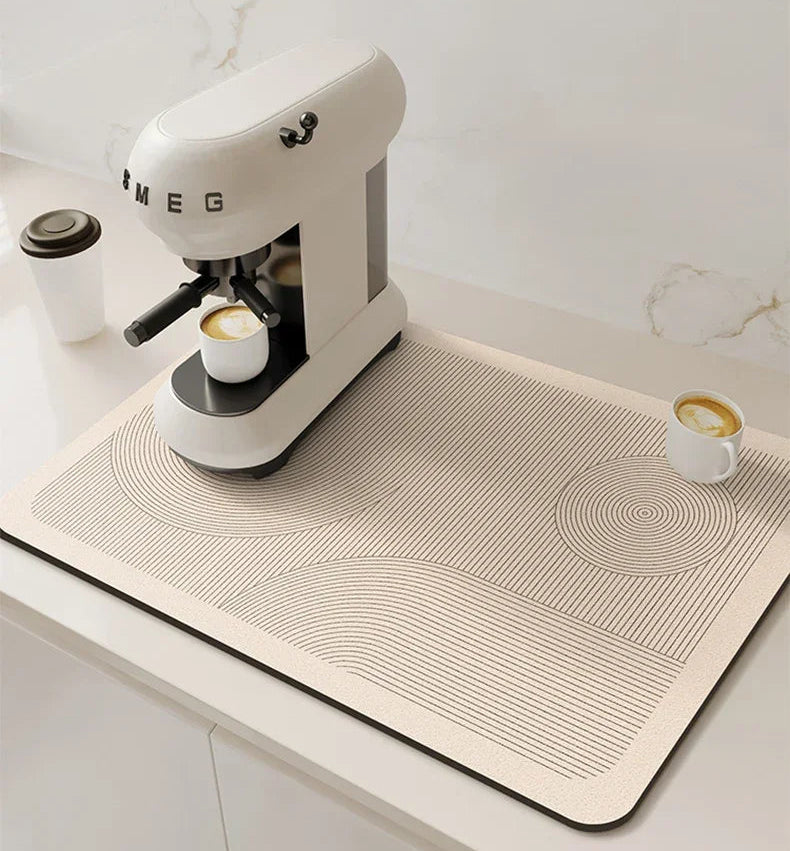 Dish Mat - Super Absorbent Microfiber Large