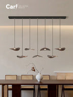 Chandelier - Multi-head Walnut