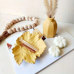 Ash Tray - Large Maple Leaf Wooden