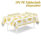 Table Cloth - Ramadan Mubarak Cotton Large
