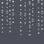 Garland - Glitter Gold Star Streamer