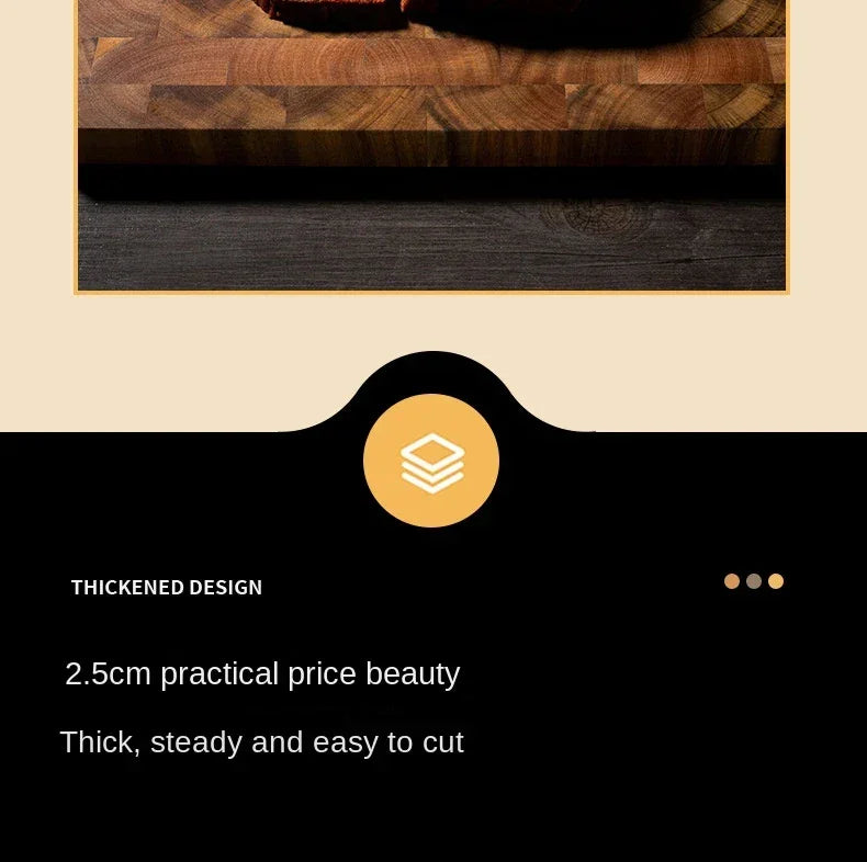 Cutting Board - Double-sided Acacia Wood Large