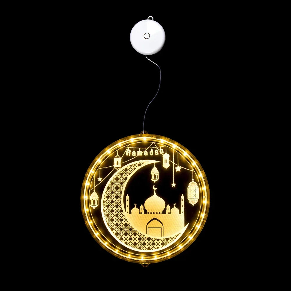 Lamp - LED Ramadan Eid Mubarak 12.5cm