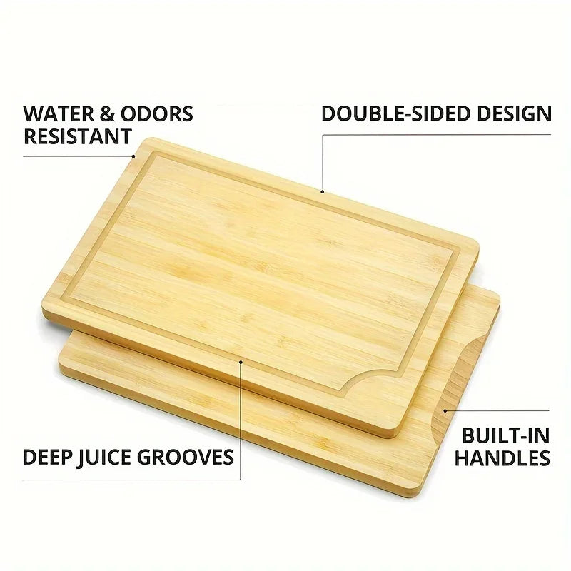 Cutting Board - Thick Wooden Multi-Purpose