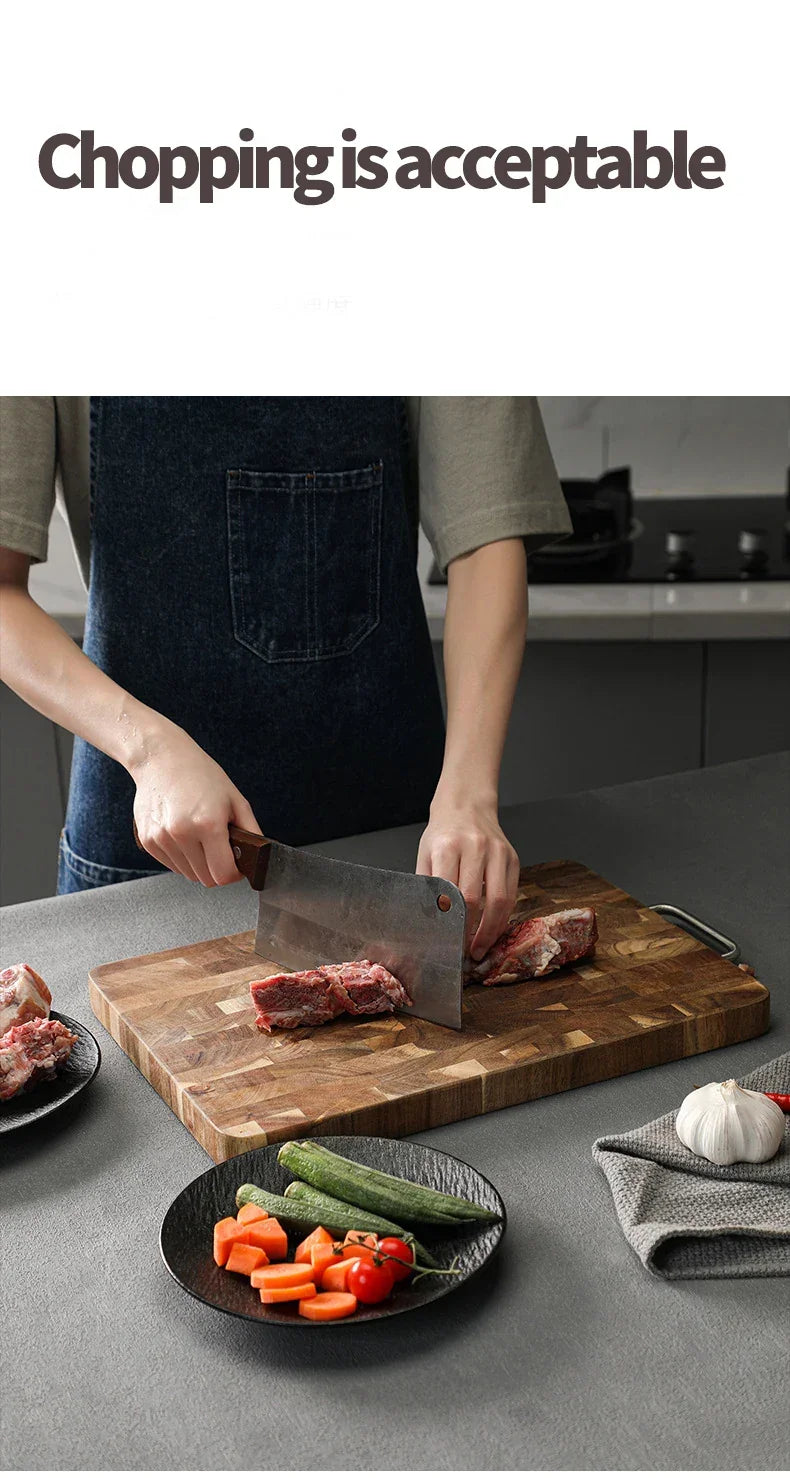 Chopping Board - Antibacterial Acacia Wood Wooden