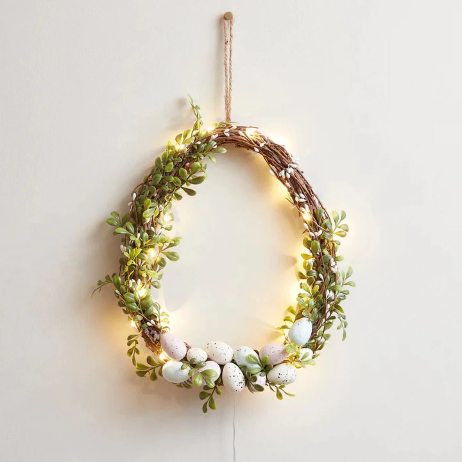 Easter Garland - Creative Egg White Hanging