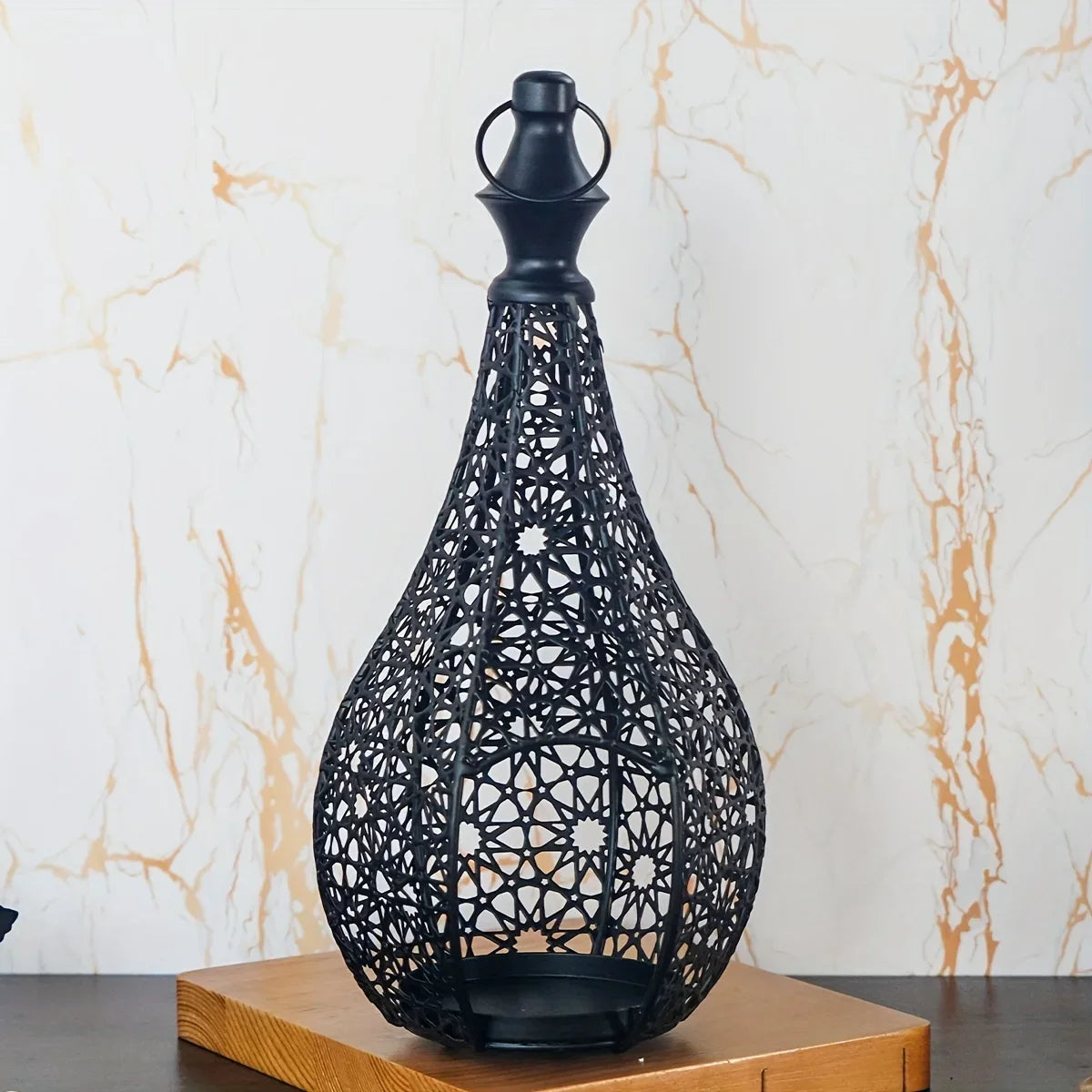Lantern - Metal Morocco Candle Holder