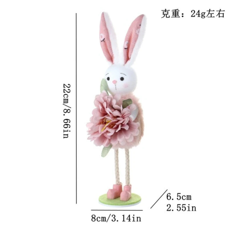 Easter Ornament - Floral Ceramic Mini