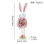 Easter Ornament - Floral Ceramic Mini