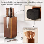 Knife Block - Magnetic Wood 360°