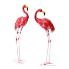 Tropical Flamingo Sculpture Pair – Decorative Lawn & Patio Decor