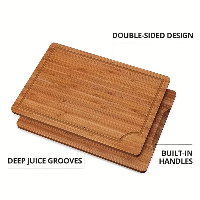 Cutting Board - Thick Wooden Multi-Purpose